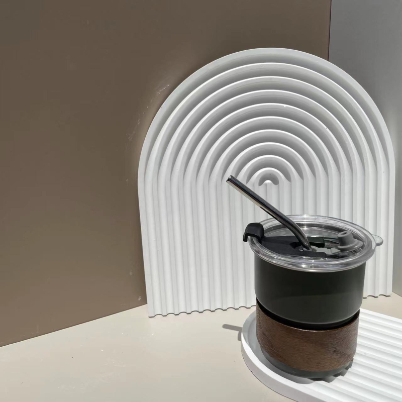 304 rozsdamentes acél kávéscsésze kültéri kempingcsésze felirattal, színes fogantyúval, lépcsős söröspohár