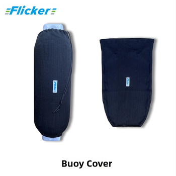 Flicker Yacht, Kiirpaat, Kummipaat, Paadipall, Tugev ja Vastupidav Must Ujuvpall Kootud Pallkate