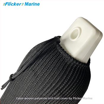 Flicker Yacht, Kiirpaat, Kummipaat, Paadipall, Tugev ja Vastupidav Must Ujuvpall Kootud Pallkate