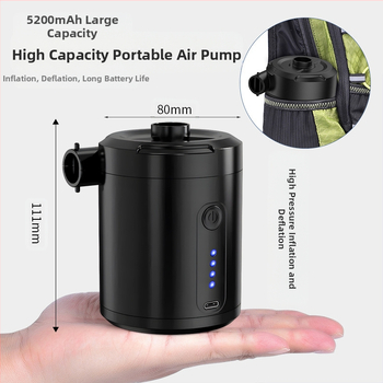 Φουσκωτό κρεβάτι κολύμβησης με δαχτυλίδι αέρα, εξωτερική ηλεκτρική φορητή αντλία αέρα