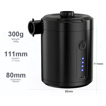 Φουσκωτό κρεβάτι κολύμβησης με δαχτυλίδι αέρα, εξωτερική ηλεκτρική φορητή αντλία αέρα