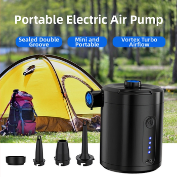 Φουσκωτό κρεβάτι κολύμβησης με δαχτυλίδι αέρα, εξωτερική ηλεκτρική φορητή αντλία αέρα