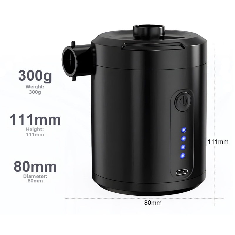 Úszógyűrűs felfújható ágy Felfújható csónak Kültéri elektromos hordozható légpumpa