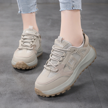 Torre Shoes Pantofi de damă de primăvară și toamnă, noi, casual, la modă, ușoare, cu platformă, pantofi de alergare casual, comerț exterior, mărime plus, pantofi de damă
