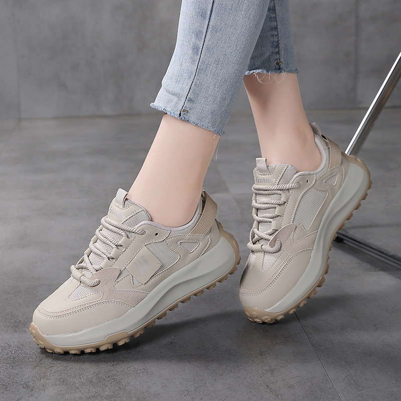 Torre Shoes Pantofi de damă de primăvară și toamnă, noi, casual, la modă, ușoare, cu platformă, pantofi de alergare casual, comerț exterior, mărime plus, pantofi de damă