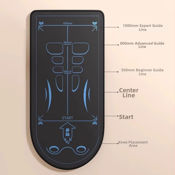 Εργοστάσιο ίσια μαλλιά ζεστό πώληση νέο κοιλιακό χαλάκι τροχού γενικής χρήσης γιόγκα γονατιστό χαλάκι διατόμων λάσπη αθλητική προπόνηση ρολό κοιλιακό τροχό