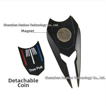 Πιρούνι Golf Green Νέο πιρούνι επισκευής από κράμα ψευδαργύρου Πιρούνι επισκευής μετάλλου Χλοοτάπητας Αξεσουάρ γηπέδου γκολφ Προμήθειες