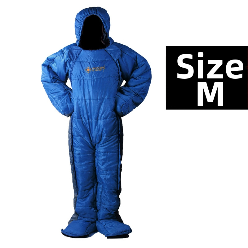 Спален чувал за къмпинг на открито в стил „Alien“, ескорт за болница, защита от топлина и студ, спален чувал за четене през нощта и през нощта, спален чувал за мумия