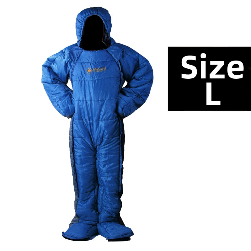 Спален чувал за къмпинг на открито в стил „Alien“, ескорт за болница, защита от топлина и студ, спален чувал за четене през нощта и през нощта, спален чувал за мумия