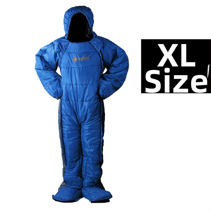 Спален чувал за къмпинг на открито в стил „Alien“, ескорт за болница, защита от топлина и студ, спален чувал за четене през нощта и през нощта, спален чувал за мумия