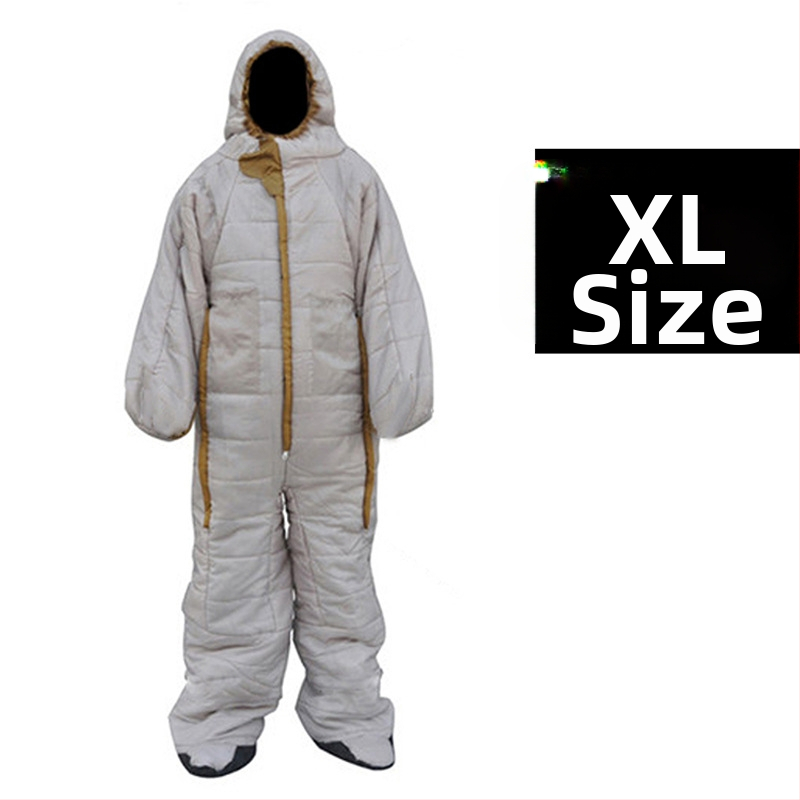 Спален чувал за къмпинг на открито в стил „Alien“, ескорт за болница, защита от топлина и студ, спален чувал за четене през нощта и през нощта, спален чувал за мумия