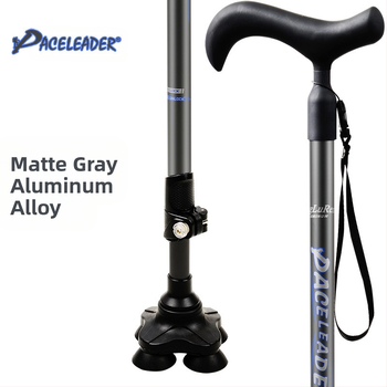 Paceleader Leader από κράμα αλουμινίου Old Man Stick Cane Crutch