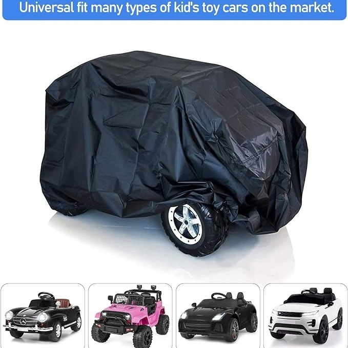 Cross-Border kültéri gyerek játékautótakaró 420D Oxford szövet kültéri por-, víz- és napálló gyerek játékautótakaró