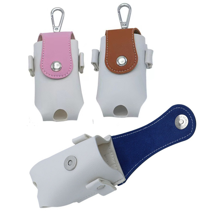 Golfo krepšys, skirtas kamuoliukų smeigėms laikyti, odinis dėklas, skirtas lauko sportui, mini golfo krepšys, nešiojamas ant juosmens