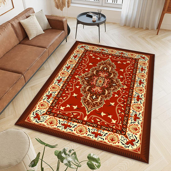 Διασυνοριακό χαλί Amazon Persian Style για το σπίτι, υπνοδωμάτιο, σαλόνι, ανθεκτικό στη φθορά, ανθεκτικό στη βρωμιά, εύκολο στη φροντίδα χαλί, Temu Daifa