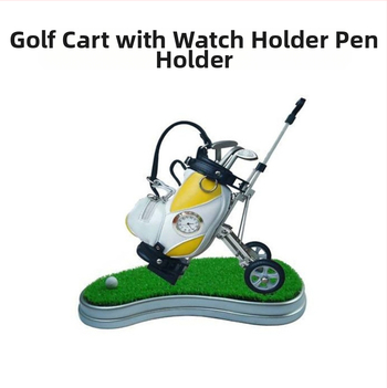 Buddha Power Sports Golf Cart με κάθισμα και θήκη για στυλό, δημιουργικό δώρο γκολφ για επιτραπέζια διακόσμηση