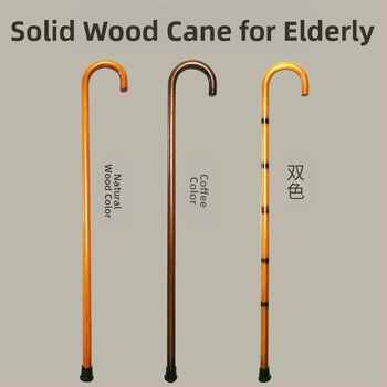 Ramentai pagyvenusiems žmonėms, medžio masyvo mediniai, integruoti kabliukai, lazdelės, lenkta rankena, mediniai ramentai, didmeninė prekyba, tiesioginis pristatymas, retro stiliaus mediniai