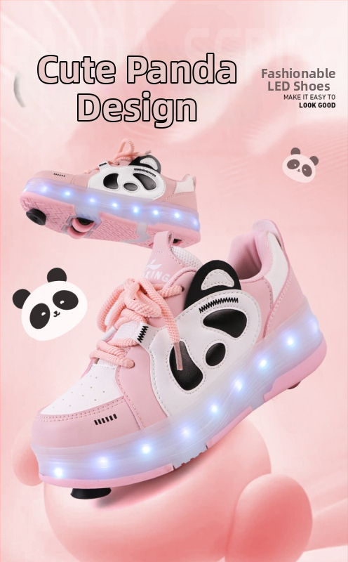 Tarpvalstybiniai „heloo“ batai, keturračiai čiuožimo batai, LED lemputės, šviečiantys batai, vaikiški laisvalaikio batai, vyrams ir moterims, animacinių filmukų lentos stiliaus batai, sportbačiai