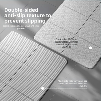 Χονδρική πώληση διασυνοριακών κατασκευαστών TPE πτυσσόμενου γιόγκα με πάχος αντιολισθητικού χαλιού για μεσημεριανό διάλειμμα εξωτερικού χώρου για μαθητή χαλιού γιόγκα