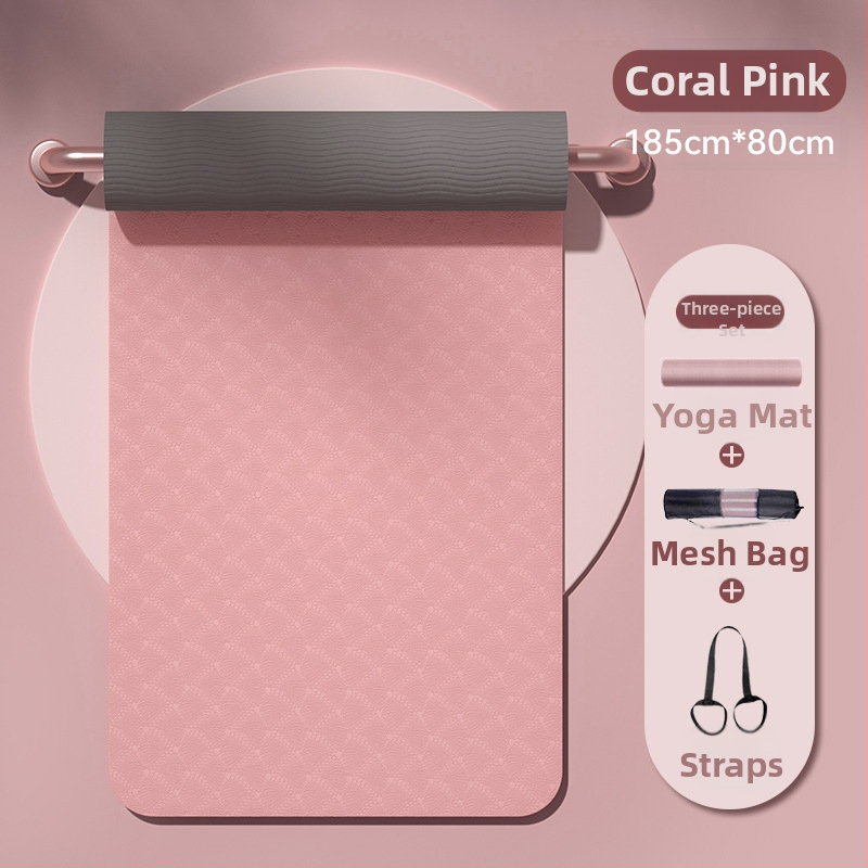 Határokon átnyúló gyártók nagykereskedelmi TPE összecsukható jóga vastagított csúszásmentes szőnyeg ebédszüneti szőnyeg kültéri jógaszőnyeg diák ebédszüneti szőnyeg