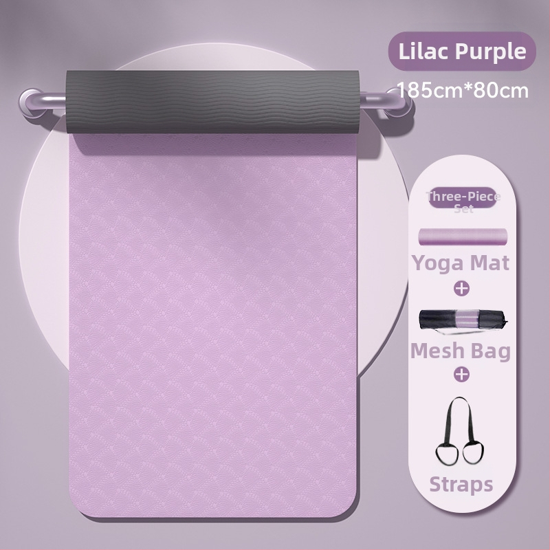 Határokon átnyúló gyártók nagykereskedelmi TPE összecsukható jóga vastagított csúszásmentes szőnyeg ebédszüneti szőnyeg kültéri jógaszőnyeg diák ebédszüneti szőnyeg