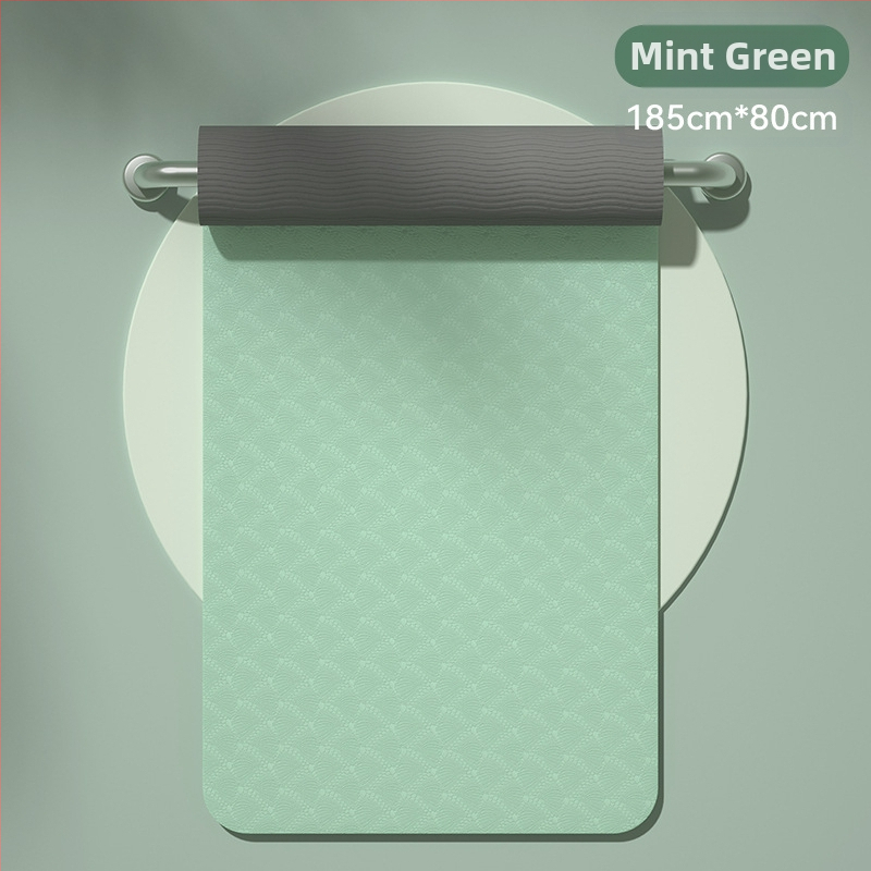 Határokon átnyúló gyártók nagykereskedelmi TPE összecsukható jóga vastagított csúszásmentes szőnyeg ebédszüneti szőnyeg kültéri jógaszőnyeg diák ebédszüneti szőnyeg