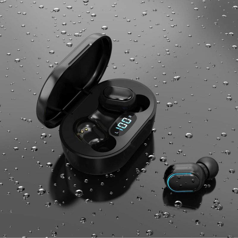 Tarpvalstybiniai sprogimai E7S E6S A6S belaidės TWS5.3 „Bluetooth“ ausinės, skaitmeninės stereo mini sportinės ausinės