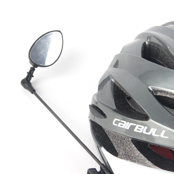 Cască reflectorizantă pentru biciclete, mini oglindă convexă reflectorizantă, oglindă retrovizoare convexă pentru biciclete de munte, echipamente de echitație