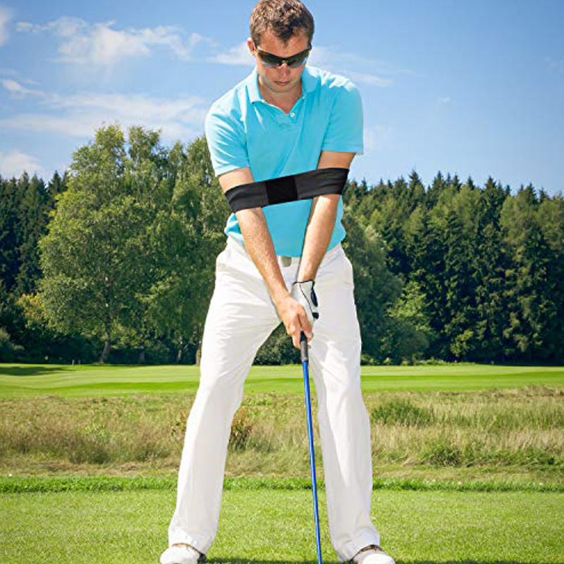 Határokon átnyúló új termék golf akciókorrekciós öv kar lendítés rugalmas öv testtartás korrekciós rugalmas öv gyártó kész raktáron