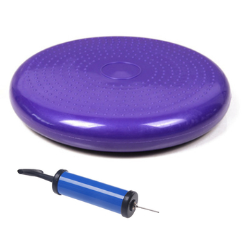Piiriülene joogamassaažipadi, õhkpadjaga tasakaaluplaat, pehme padi, paksendatud plahvatuskindel padjapall täispuhujaga