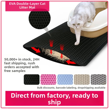 Gyári nagykereskedelmi EVA kétrétegű macskaalom szűrőbetét, kibújásgátló kisállat-szőnyeg, növeli a macska számának szabályozását szolgáló padot