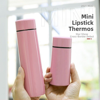 Nešiojama 304 nerūdijančio plieno kišeninė taurė, maža mergaitė, vyriška ir moteriška studentų vandens taurė, miela termoso taurė