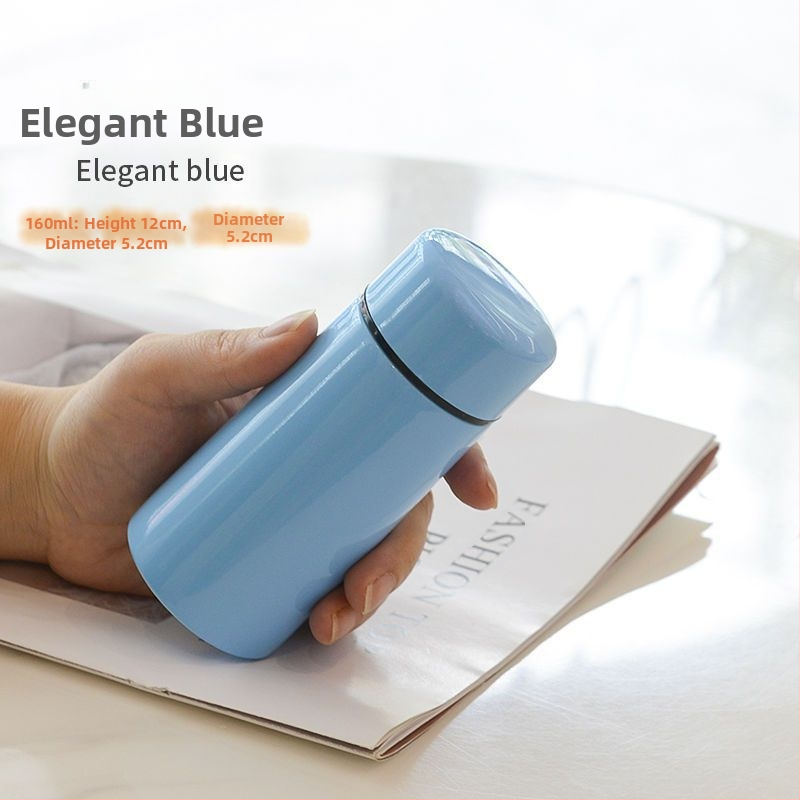 Nešiojama 304 nerūdijančio plieno kišeninė taurė, maža mergaitė, vyriška ir moteriška studentų vandens taurė, miela termoso taurė