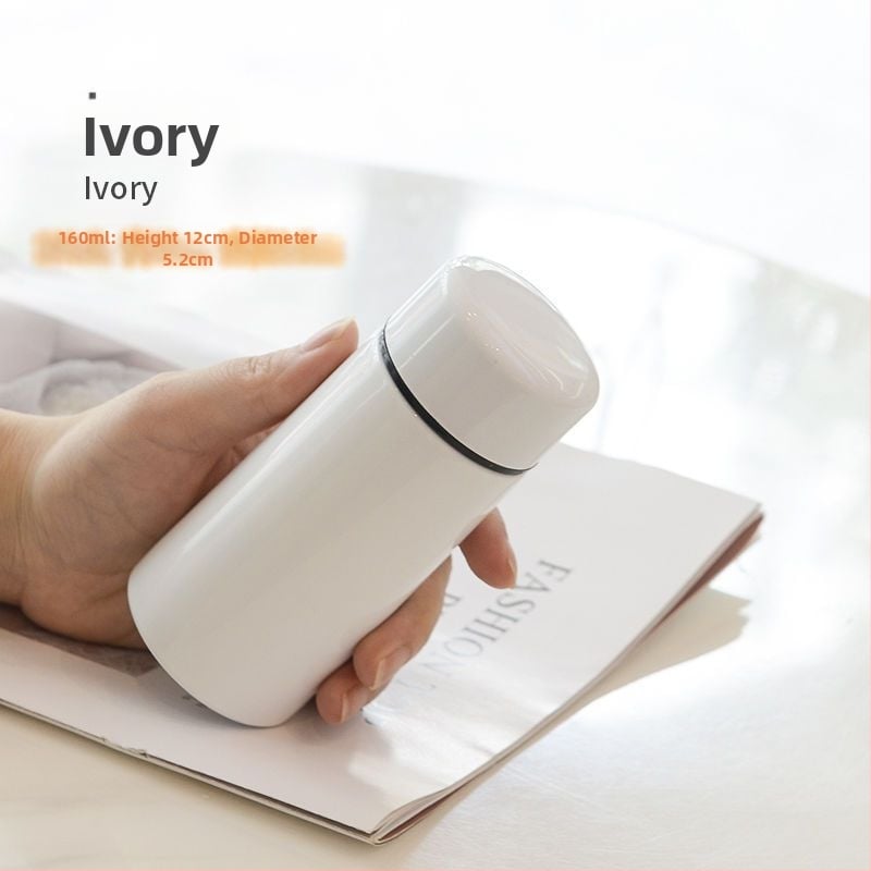 Nešiojama 304 nerūdijančio plieno kišeninė taurė, maža mergaitė, vyriška ir moteriška studentų vandens taurė, miela termoso taurė