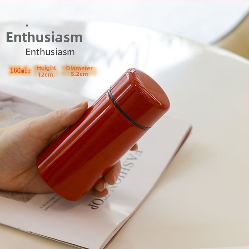 Nešiojama 304 nerūdijančio plieno kišeninė taurė, maža mergaitė, vyriška ir moteriška studentų vandens taurė, miela termoso taurė