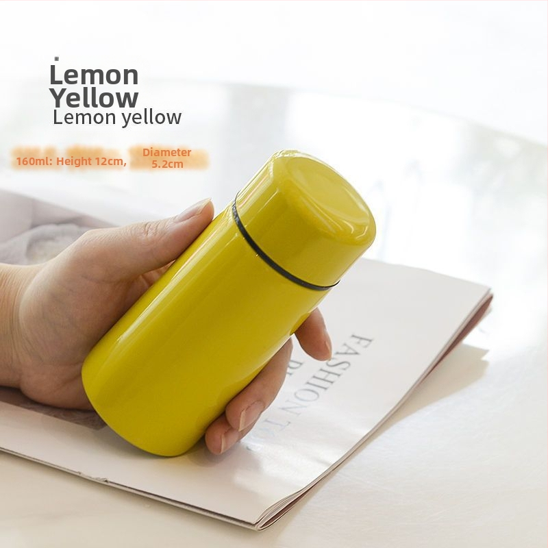 Nešiojama 304 nerūdijančio plieno kišeninė taurė, maža mergaitė, vyriška ir moteriška studentų vandens taurė, miela termoso taurė