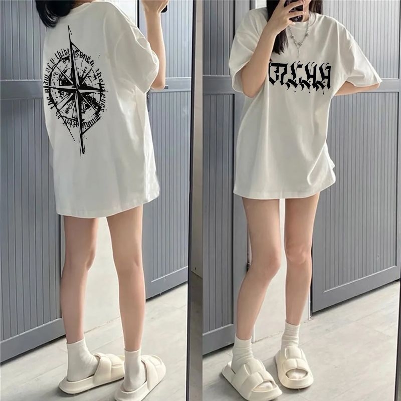 220 g-os pamut rövid ujjú férfi és női nyári divatmárka, amerikai stílusú retró kerek nyakú felső, laza, minden mérkőzésre alkalmas diákpóló