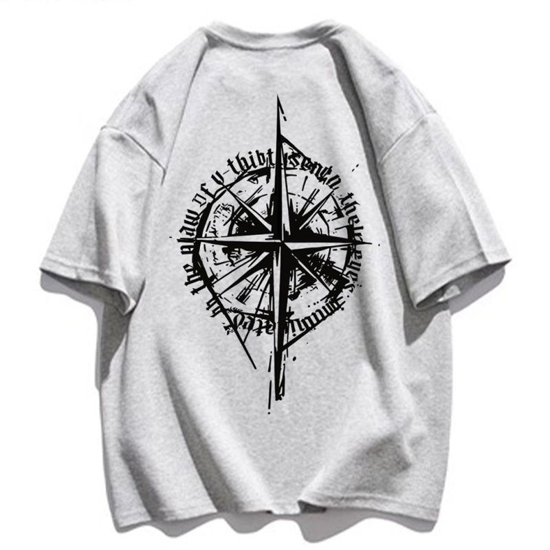 220 g-os pamut rövid ujjú férfi és női nyári divatmárka, amerikai stílusú retró kerek nyakú felső, laza, minden mérkőzésre alkalmas diákpóló