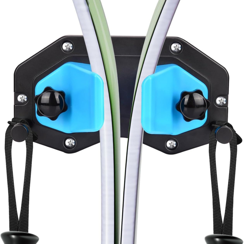 6-osaline suusa- ja lumelaua seinale kinnitatavate hoiuraamide komplekt - sobib igale lumelauale või lumelaua riistvarale