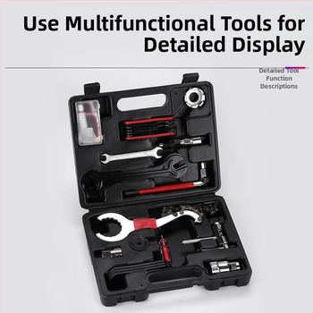 Jalgratta remonditööriist Kombineeritud ülikond Remont Kodaravõti Kett Hooratas Kesktelje eemaldamise ülikond