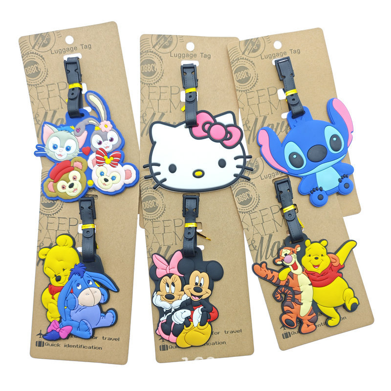 Armas loominguline lips päevalille-valge palmiga Steyr KT Miki Winnie Poole pagasi identifitseerimiskaart