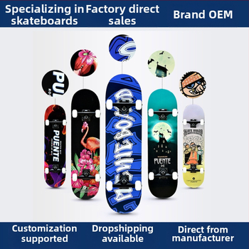 Puente rula neljarattaline topeltkaldega rula täiskasvanutele ja lastele, poiste ja tüdrukute tänavalongboard, maastikul rula tootja