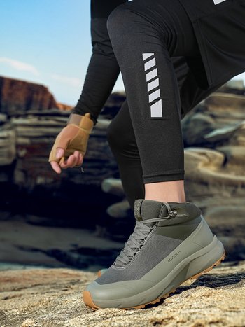 Niaojia lapos, középmagas szárú, vízálló túracipő, férfi grafénből készült, meleg őszi és téli sportcipők, élő közvetítésű népszerű túracipők tételben