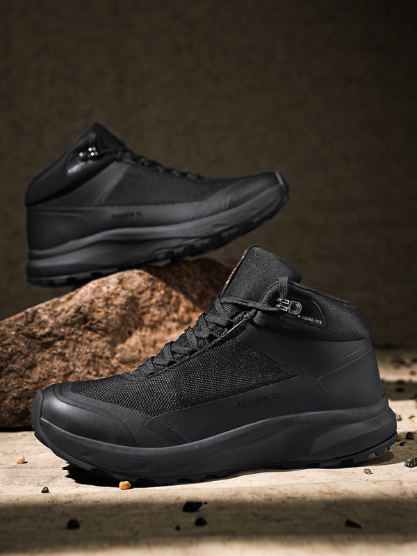 Niaojia lapos, középmagas szárú, vízálló túracipő, férfi grafénből készült, meleg őszi és téli sportcipők, élő közvetítésű népszerű túracipők tételben