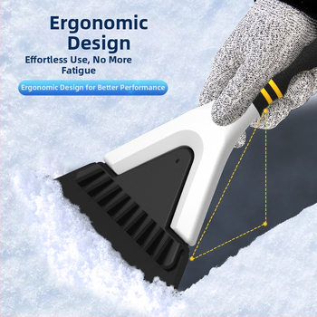 Tehase multifunktsionaalne auto lumelabidas lumehari sulatus jääkaabits lumekaabits klaasipuhasti 5-ühes külma kraapimine