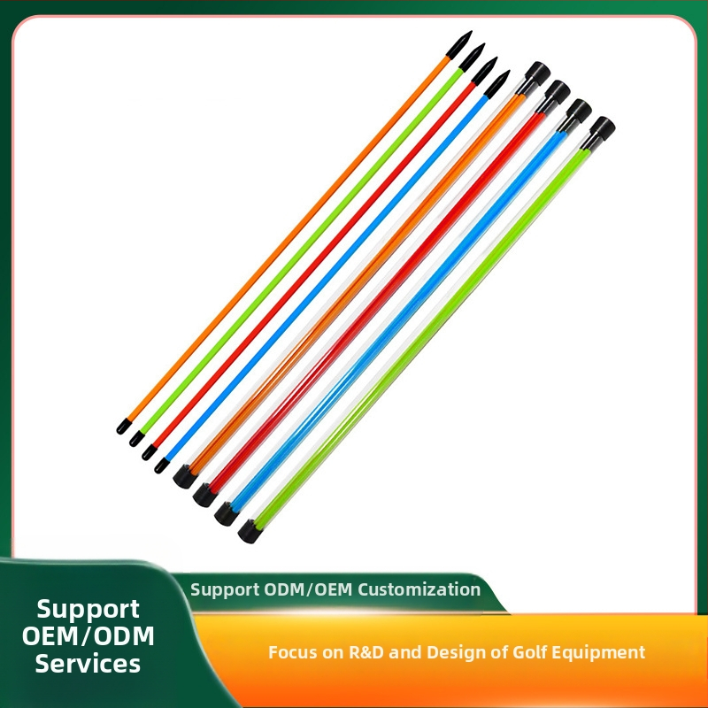 Golf irányjelző pálca kezdő putter segédgyakorló pálca kezdő helyes testtartás lendítésjelző pálca gyár