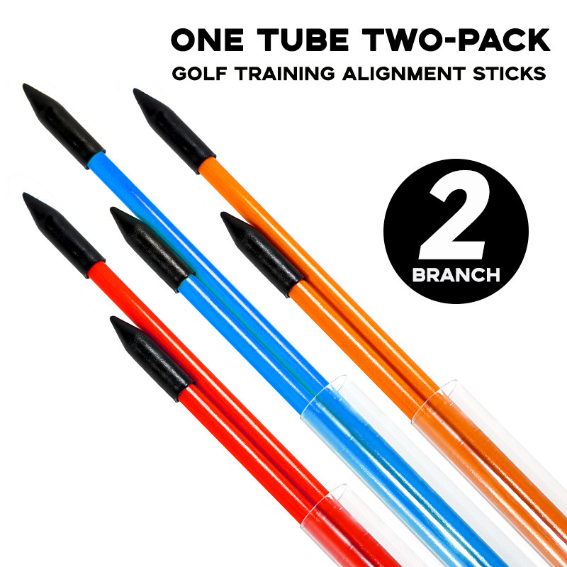 Golf irányjelző pálca kezdő putter segédgyakorló pálca kezdő helyes testtartás lendítésjelző pálca gyár