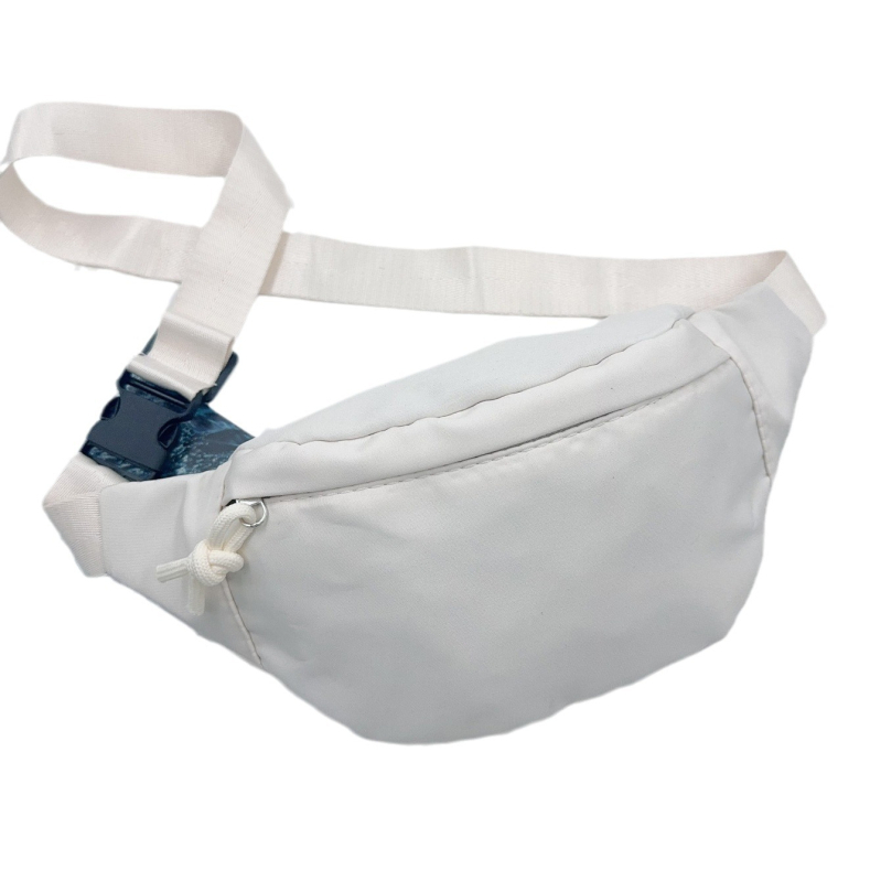 Jauna sieviešu jostas soma 2025 lielas ietilpības vienkārša tīras krāsas plecu soma vīriešu ikdienas krūšu soma moderna plecu soma