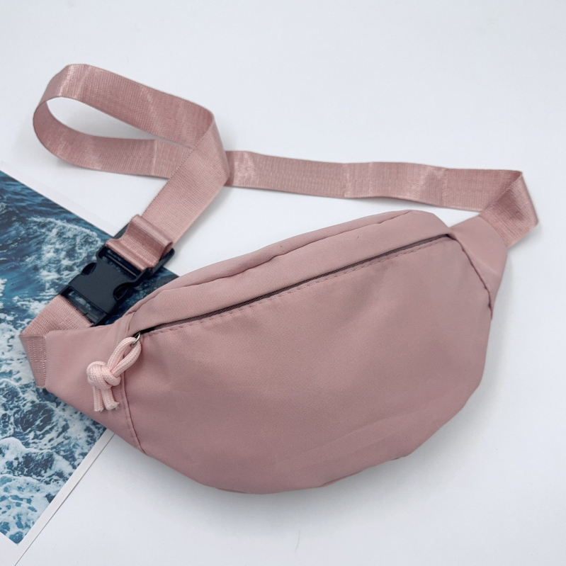 Jauna sieviešu jostas soma 2025 lielas ietilpības vienkārša tīras krāsas plecu soma vīriešu ikdienas krūšu soma moderna plecu soma