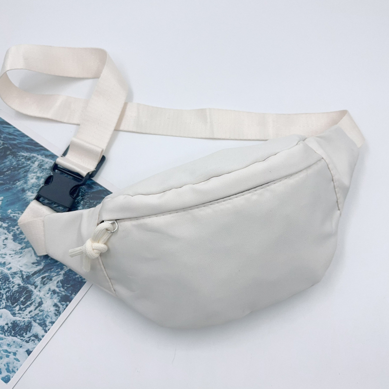 Jauna sieviešu jostas soma 2025 lielas ietilpības vienkārša tīras krāsas plecu soma vīriešu ikdienas krūšu soma moderna plecu soma